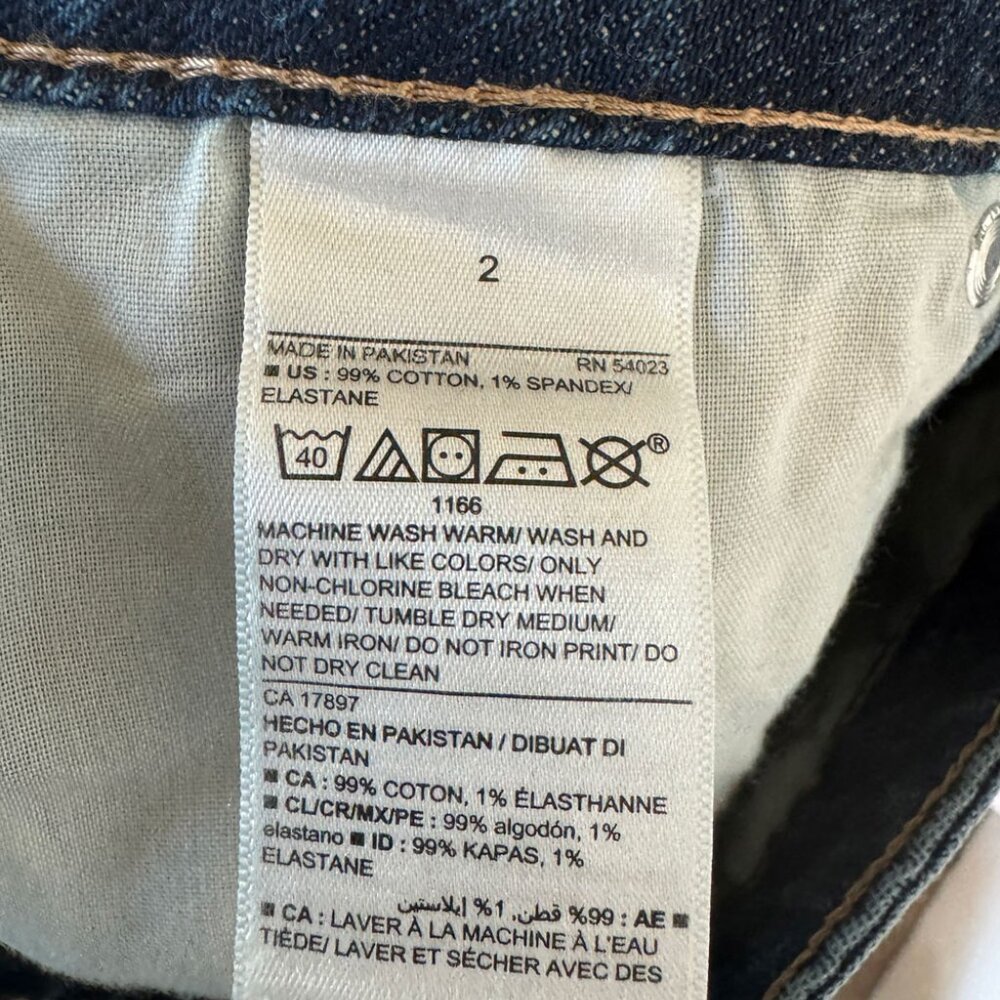 O.G. Straight High Rise Ripped Jeans - Picture 7 of 7